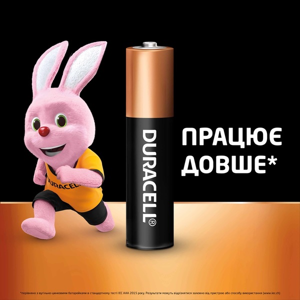 Батарейка DURACELL LR03 MN2400 1x18 шт.