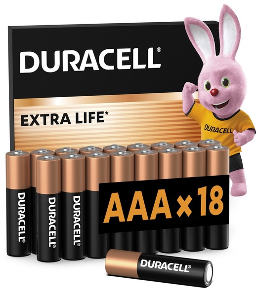 Батарейка DURACELL LR03 MN2400 1x18 шт.
