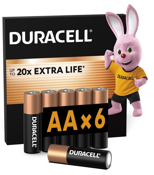 Батарейка DURACELL LR06 MN1500 1x6 шт.