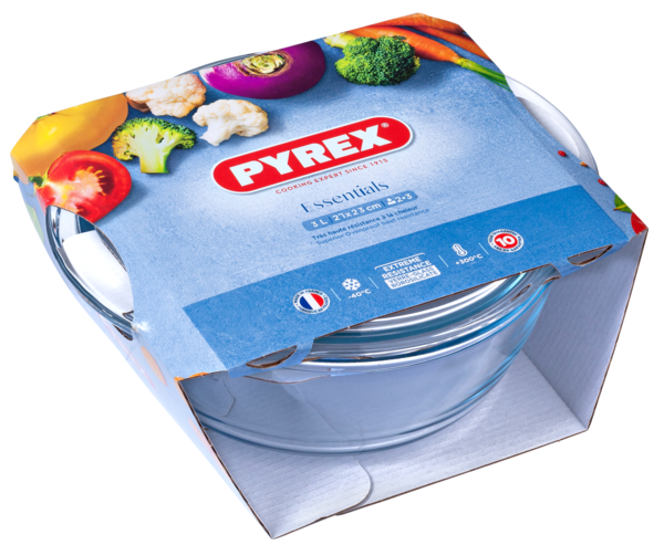 Каструля с/к PYREX ESSENTIALS кругла 3.2 л (208A000/7143*)