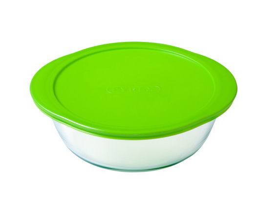 Форма с/к PYREX C&S д/запікан. з кр. 1 л кругл. 20 см (207P000/7645*)