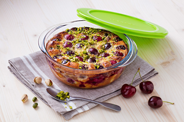 Форма с/к PYREX C&S д/запікан. з кр. 1 л кругл. 20 см (207P000/7645*)