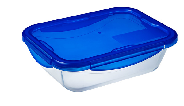 Форма с/к PYREX CK&GO форма д/запік.(гермет.кр.) прямокут20х15х5см(0.8л) (281PG00)