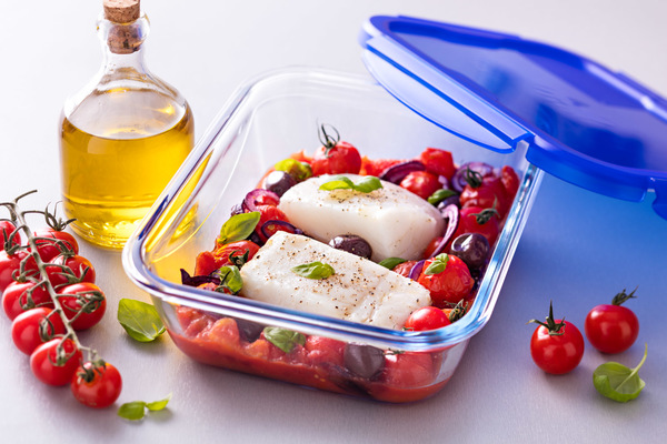 Форма с/к PYREX CK&GO форма д/запік.(гермет.кр.) прямокут20х15х5см(0.8л) (281PG00)