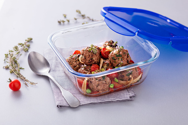 Форма с/к PYREX CK&GO форма д/запік.(гермет.кр.) квадрат21х21х8см (1.9л) (286PG00)