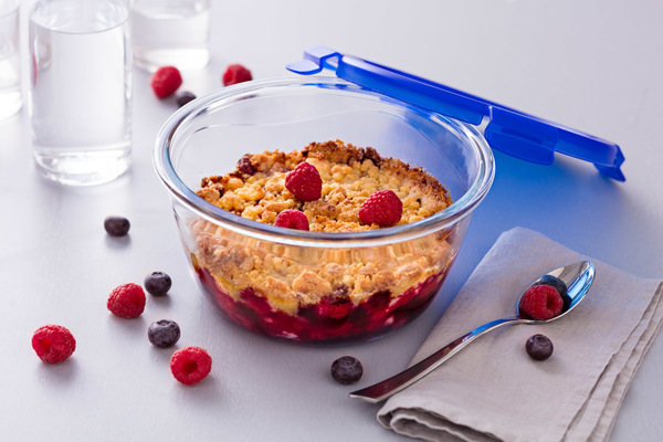 Форма с/к PYREX CK&GO форма д/запік.(гермет.кр.) кругл 15х8см (0.7л) (287PG00)