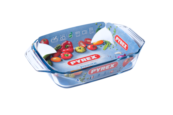 Форма с/к PYREX Irresistible форма скл.прямокут. 31х20х6см (2,1л) (407B000/8046*)