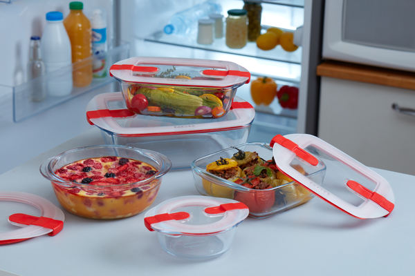 Форма с/к PYREX CK&HT форма д/запік.кругл26х23х8см(2.3л)з фіксат.кр. (208PH00/7646)