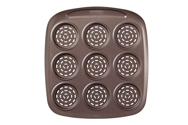Форма PYREX Asimetria мет.форма прямокут.міні-pizza 9шт (AS09BZ0/7646)