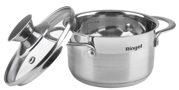 Каструля RINGEL Kinder Каструля 14 см (1.0 л) з кришкою (RG-2006-14)