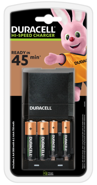 зар.пристрiй DURACELL CEF27+ 2AA1300 + 2AAА750