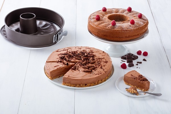 Форма PYREX Asimetria мет.форма роз'ємна кругла 2в1 (кекс+ пиріг) 26см (AS26DT0/7144)