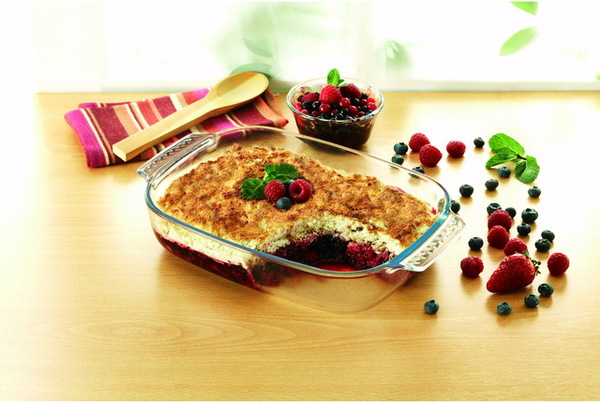 Форма с/к PYREX CLASSIC н-р форм 2пр скляна прямокут.35х23,30х19см (913S609/8045)