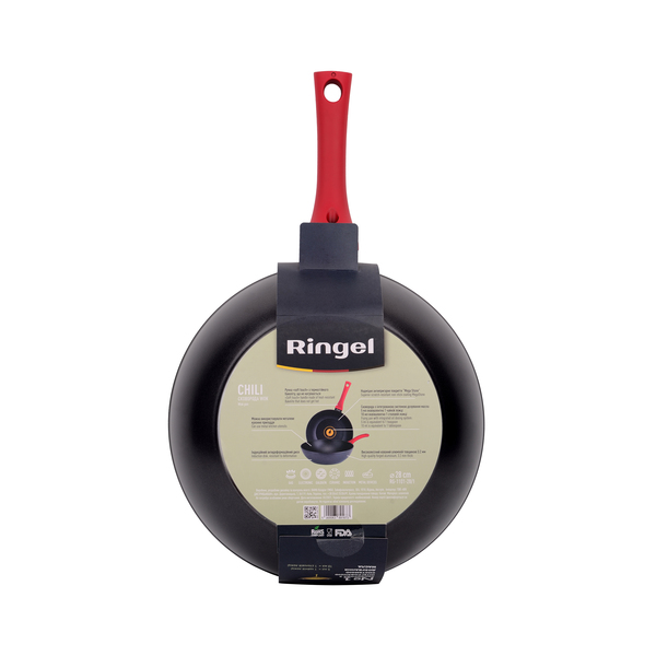 Сковорода RINGEL Chili сковорода ВОК 28 см б/кришки (RG-1101-28/1)