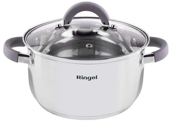 Каструля RINGEL Meyer 20 см (3.2 л) з кришкою (RG-2008-20)