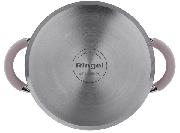 Каструля RINGEL Meyer 20 см (3.2 л) з кришкою (RG-2008-20)