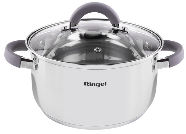 Каструля RINGEL Meyer 18 см (2.3 л) з кришкою (RG-2008-18)