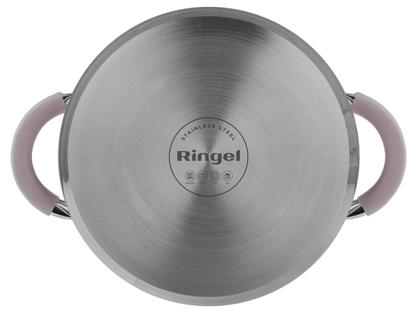 Каструля RINGEL Meyer 16 см (1.6 л) з кришкою (RG-2008-16)
