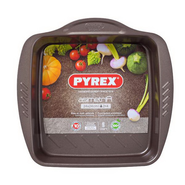 Форма PYREX Asimetria 24x24 cm квадратна (AS24SR0/7646)