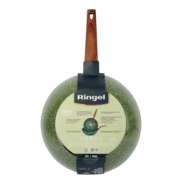 Сковорода RINGEL Pesto ВОК 28 см б/кришки (RG-1137-28 w)