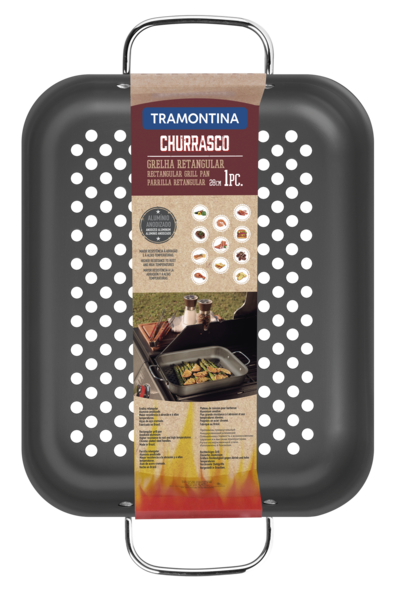 Барбекю TRAMONTINA Barbecue деко для приготування на грилі 28 см (20846/028)