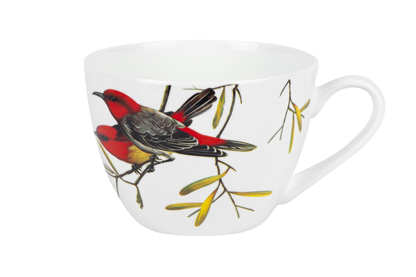Чашка Limited Edition BIRD /НАБІР/1х550 мл з блюдцем 17.8 см / в подар. уп. (YF6009)