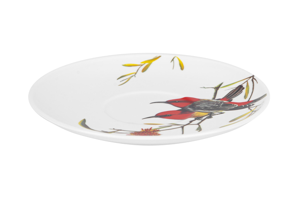Чашка Limited Edition BIRD /НАБІР/1х550 мл з блюдцем 17.8 см / в подар. уп. (YF6009)