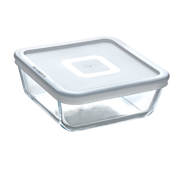 Форма с/к PYREX Cook&Freez з криш. склянна квадр. 15х15см (0.85л) (218P001/7946)