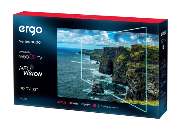 Телевізор ERGO 32WFS9000 рідкокристалічний