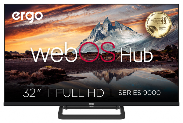 Телевізор ERGO 32WFS9000 рідкокристалічний