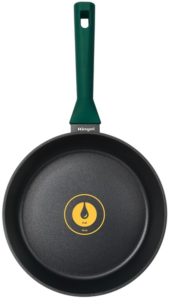 Сковорода RINGEL Herbal глибока 26 см з/кришкою (RG-1101-26/h/L)