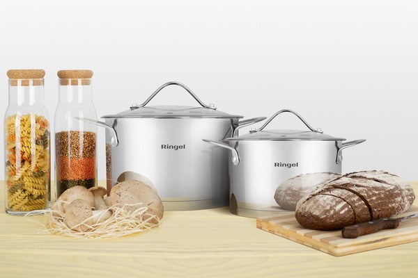 Каструля RINGEL FUSION 22 см 4.7л (RG 2020-22)