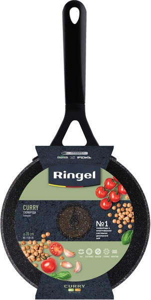 Сковорода RINGEL Curry Глибока 20 см б/крышки (RG-1120-20)