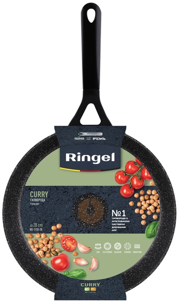 Сковорода RINGEL Curry Глибока 28 см б/крышки (RG-1120-28)