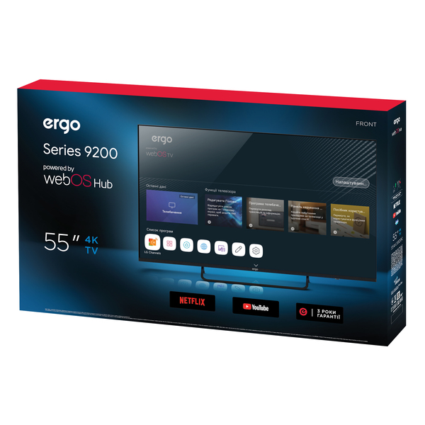 Телевізор ERGO 55WUS9200 рідкокристалічний