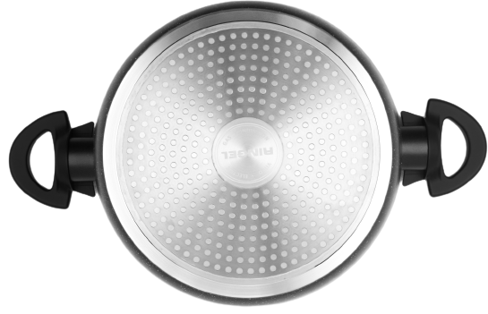 Каструля RINGEL Zira з кришкою висока 20 см (3.5л) (RG-21006-20h)
