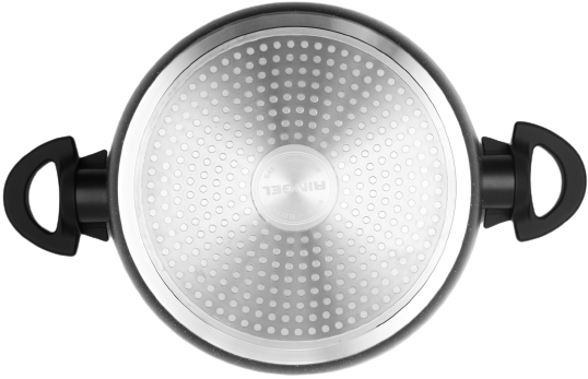 Каструля RINGEL Zira з кришкою низька 24 см (4.1л) (RG-21006-24)