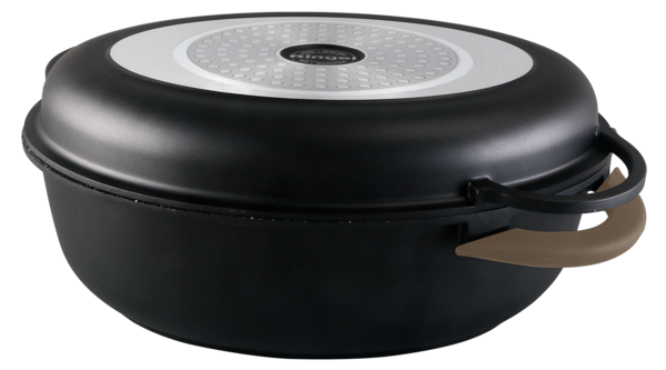 Гусятница RINGEL Meyer Ростер 40x27x18.5 см (8.4 л) з кришкою (RG-2129-39)