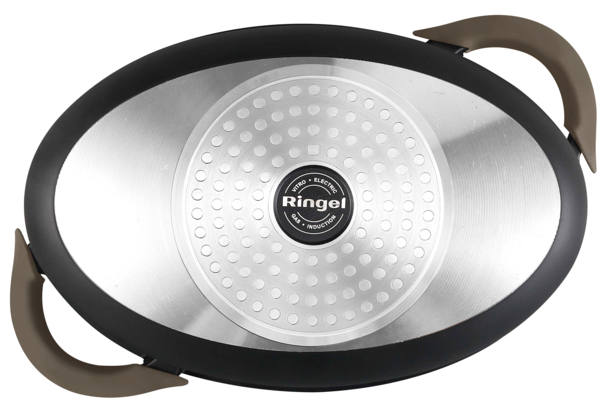 Гусятница RINGEL Meyer Ростер 40x27x18.5 см (8.4 л) з кришкою (RG-2129-39)