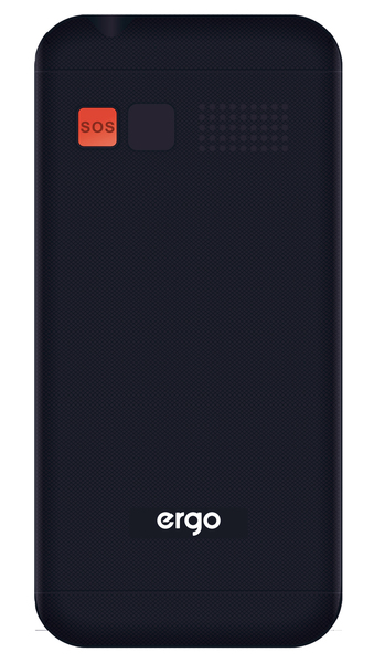 Мобільний телефон ERGO R231 Dual Sim (чорний)