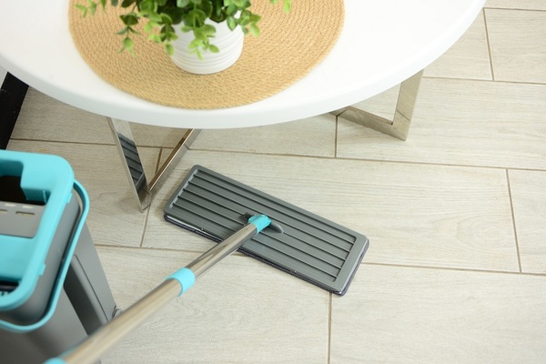 Набори д/прибирання IDEA HOME DS-342C Grey-Blue /НАБІР/з відром 4 л 120 см (DS-342C Grey-Blue)