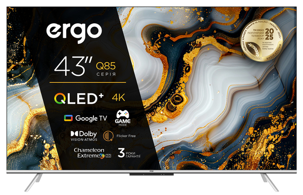 Телевізор ERGO 43JUQ85 рідкокристалічний