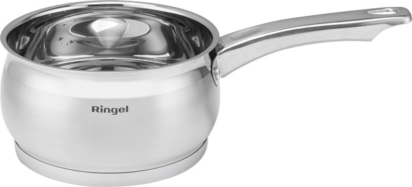 Ківш RINGEL Salsa нерж 16 см (2.2 л) з кришкою (RG-4034-16)