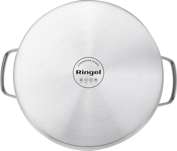 Каструля RINGEL Salsa нерж 20 см (4.2 л) з кришкою (RG-2034-20)