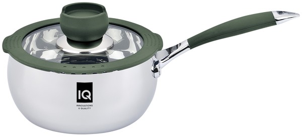 Ківш IQ Be Trendy 16 см (1.6 л) з кришкою (IQ-4044-16)