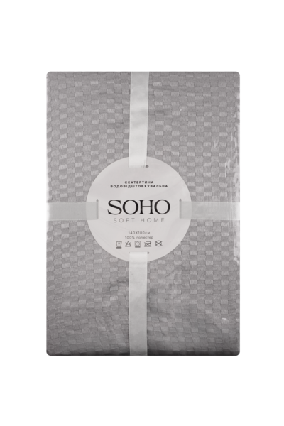 Кухонний текстиль SOHO Скатер. 140*180см Figures Silver