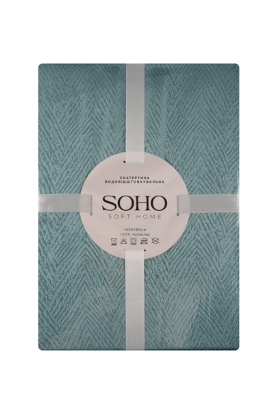 Кухонний текстиль SOHO Скатер. 140*180см Oxford Turquoise