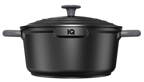 Каструля IQ Be Creative алюмінієва 24 см (4.2 л) з кришкою (IQ-2047-24)