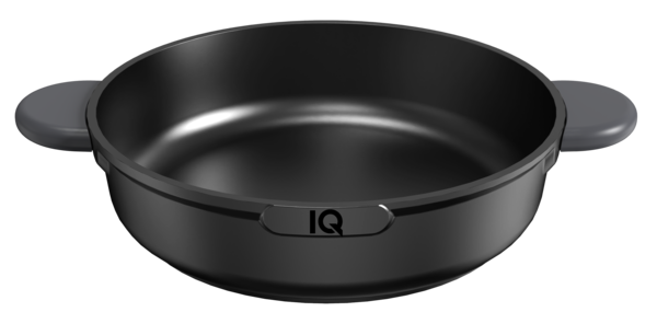 Сотейник IQ Be Creative з двома ручками алюмінієвий 28 см (4.0 л) з кришкою (IQ-2147-28)