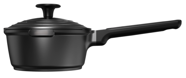 Ківш IQ Be Simple алюмінієвий 16 см (1.3 л) з кришкою (IQ-4049-16)